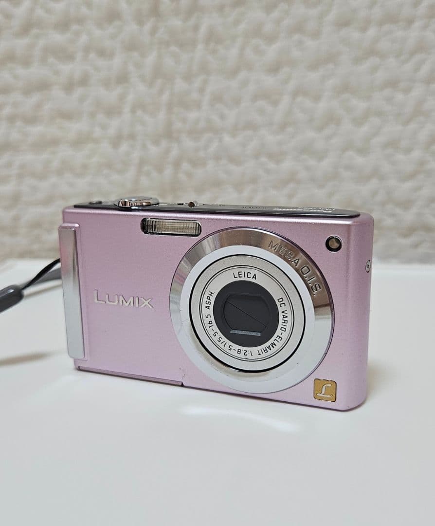 LUMIX DMC-FS3 ピンク 純正バッテリー・充電器 microSDつき✨