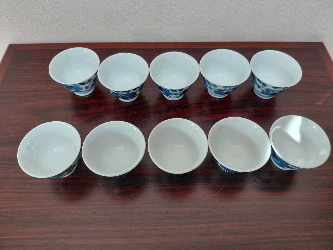道八 煎茶碗10客 煎茶道具