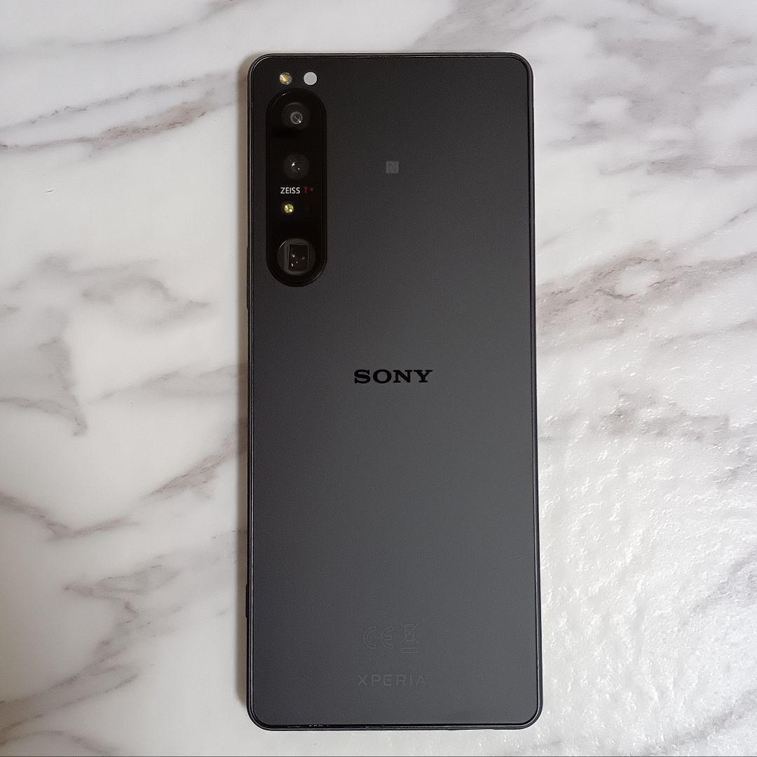 【ひーちゃん878】SONY Xperia 1IV ブラック SOG06