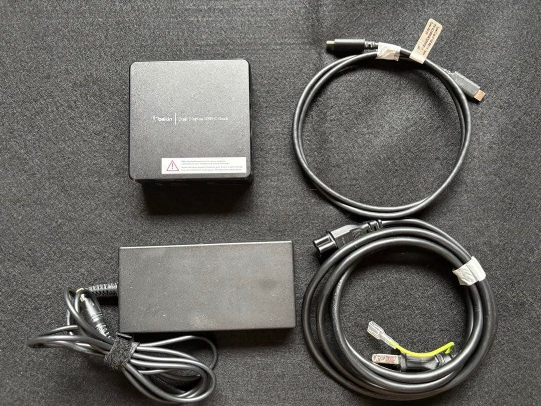 Belkin USB-C デュアルディスプレイドック INC002