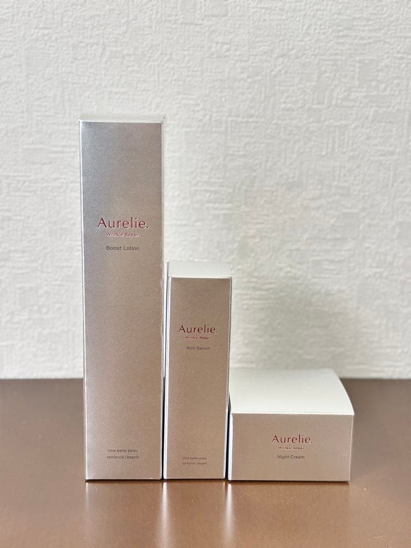 ⚪︎Aurelie.3点セット　ローション&美容液&クリーム