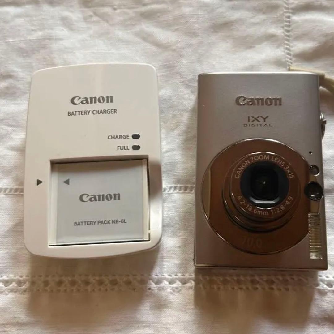 Canon IXY デジタルカメラ25 IS 通電確認済 レンズエラー