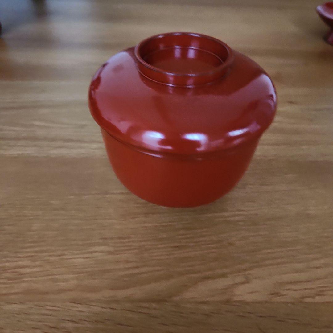 輪島塗　 膳と器のセット　②