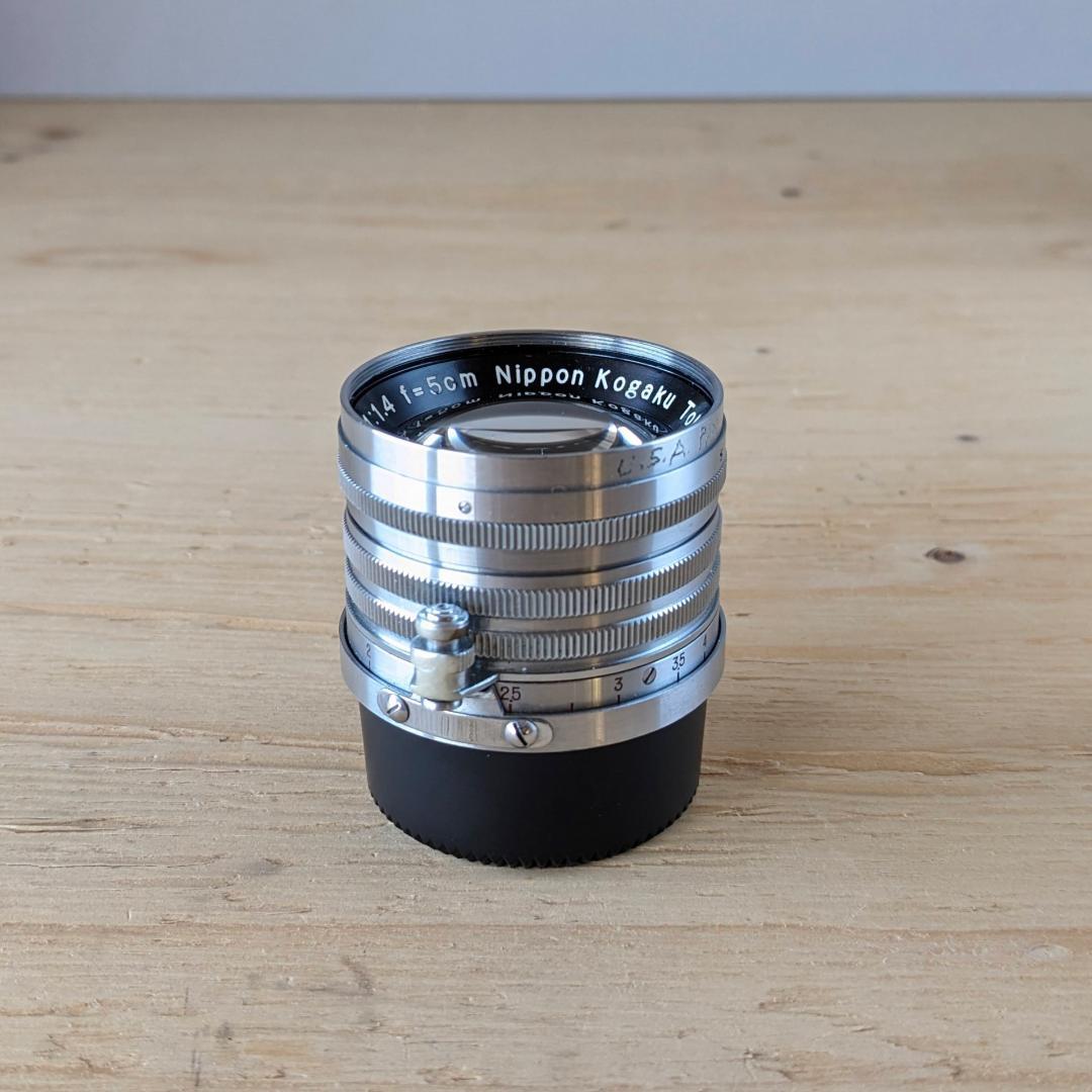 ニコンNikkor-S.C 50mm f1.4ライカL 希少レンズフード付き！