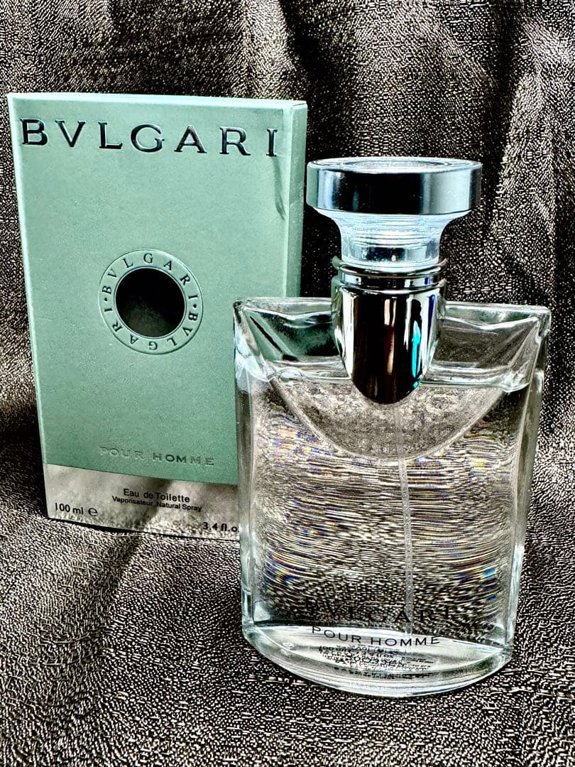 美品 BVLGARI ブルガリ プールオム EDT SP 100ml