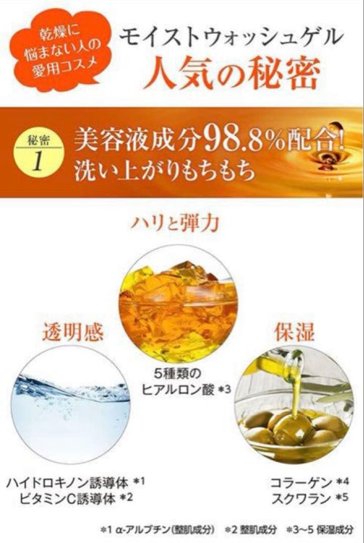 未開封✨️マナラ モイストウォッシュゲル しっとり 美容液洗顔料 2個セット