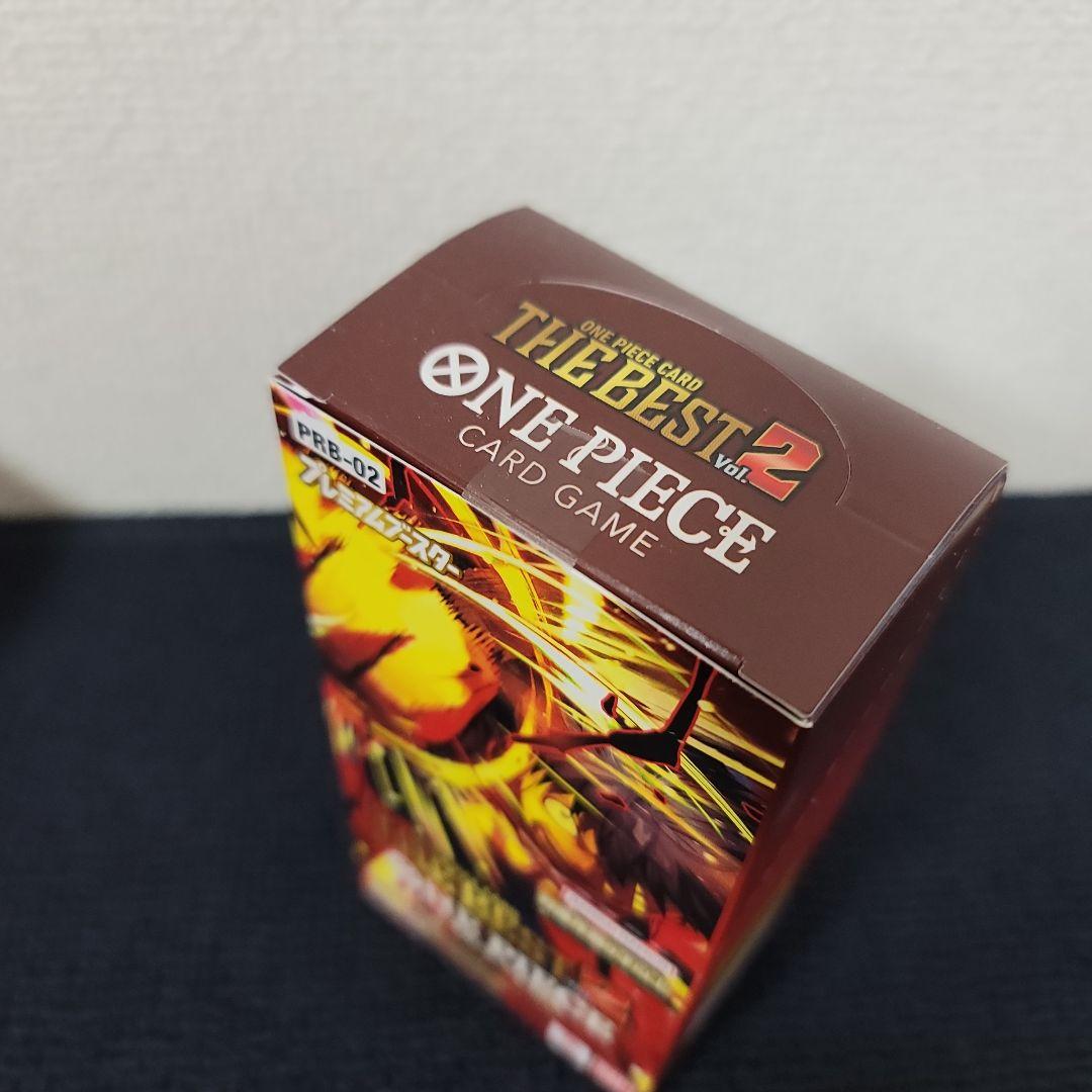 ワンピースカード THE BEST2 BOX テープ付き 未開封