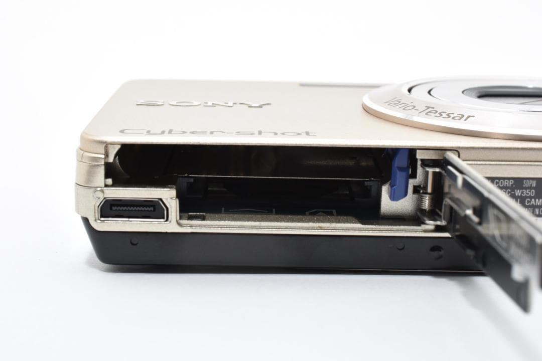 《 美品 》ソニー　SONY Cyber-shot DSC-W350 ゴールド