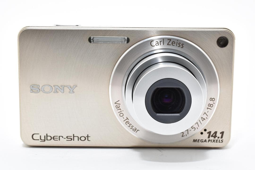 《 美品 》ソニー　SONY Cyber-shot DSC-W350 ゴールド