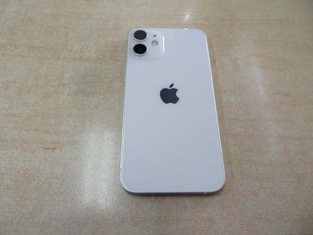 iPhone12mini　128GB　ホワイト　制限〇　シムフリー94%
