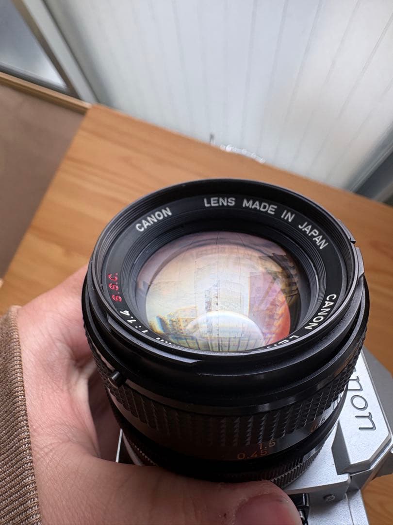 【動作品】Canon AE-1 + FD 50mm f1.4 S.S.C