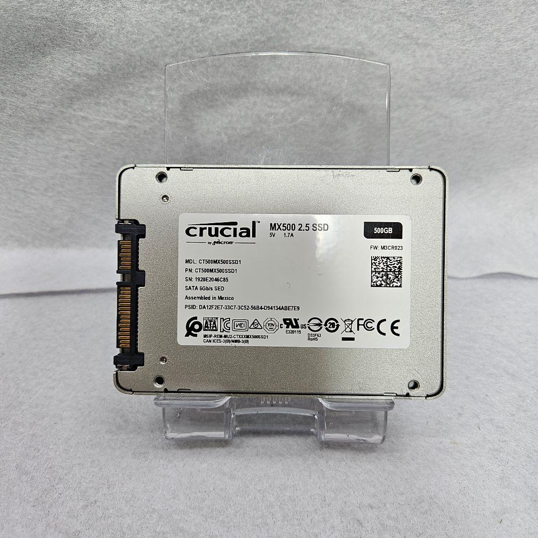 Crucial MX500 2.5インチ SSD 500GB