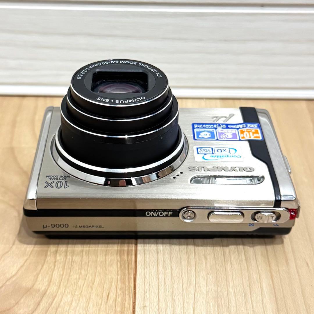 【極美品】　OLYMPUS μ9000 SDカード付属　デジカメ　デジタルカメラ