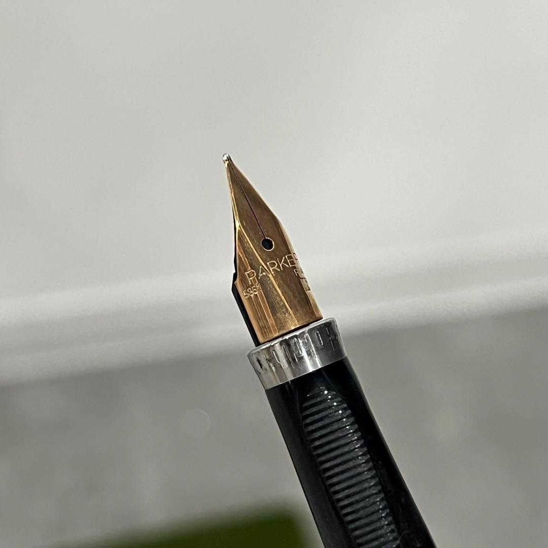 美品 PARKER ヴィンテージ k14ペン先 万年筆 プラスヴァンドーム