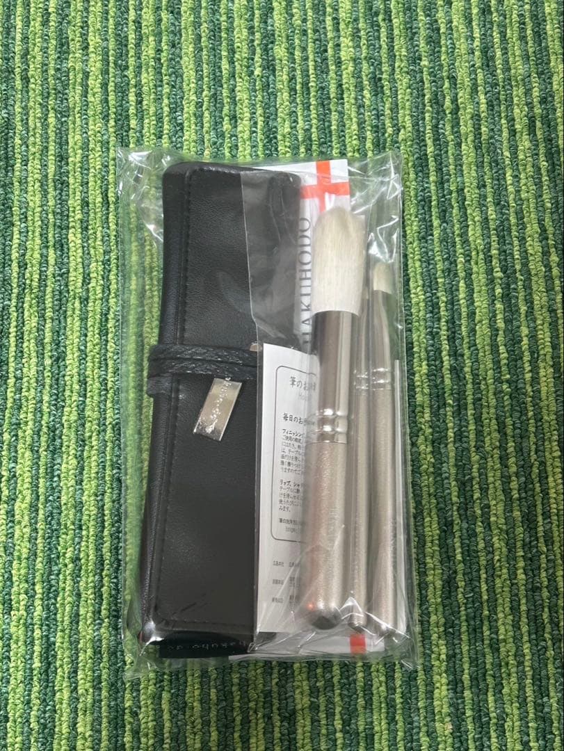 3本入り ケース付き白鳳堂 フェイスブラシ フェイス筆 箱付 新品未使用