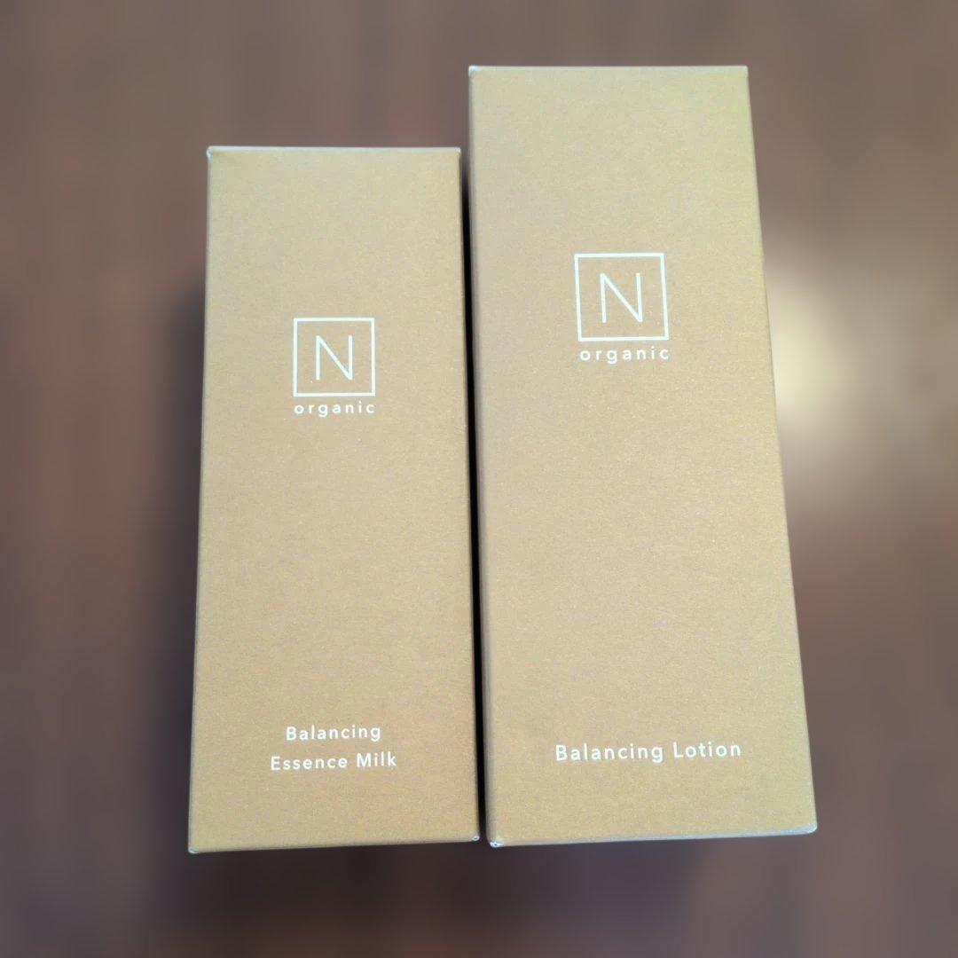 N organic バランシング ローション　エッセンスミルク セット