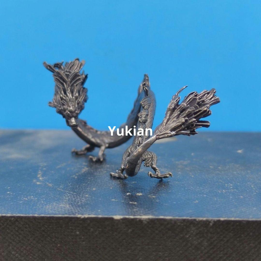銅製 竜 置物 神竜 五爪金龍 書道具 文房 装飾品 工芸品 美術品