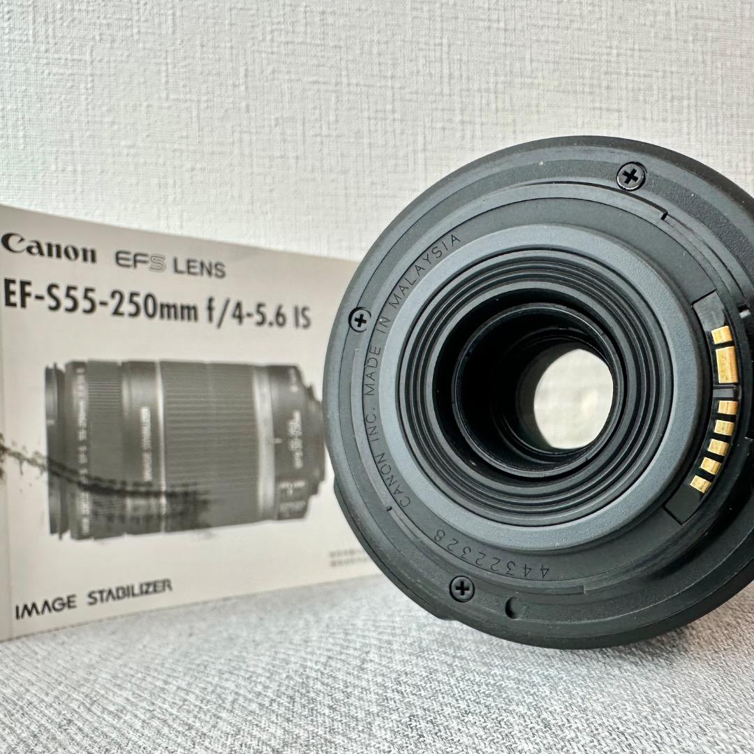 Canon EF-S 55-250mm f/4-5.6 IS 手振れ補正付レンズ