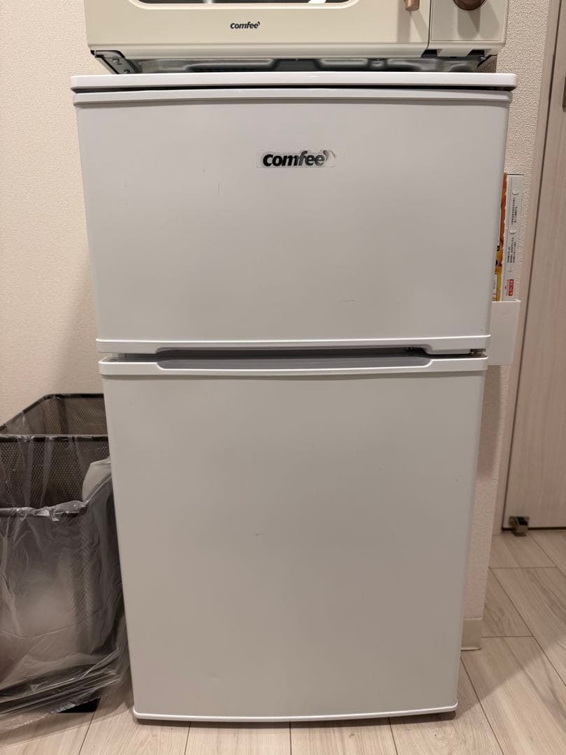 Comfee 90L 冷蔵庫 省エネ101%