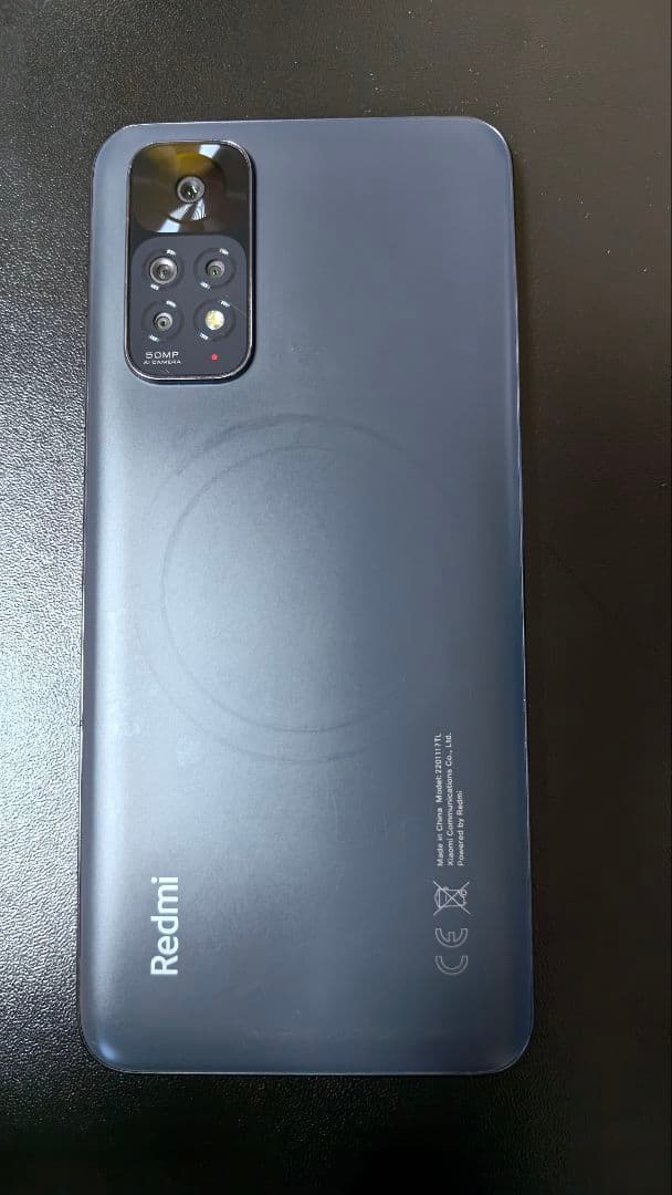 Redmi Note 11 グラファイトグレー　64GB