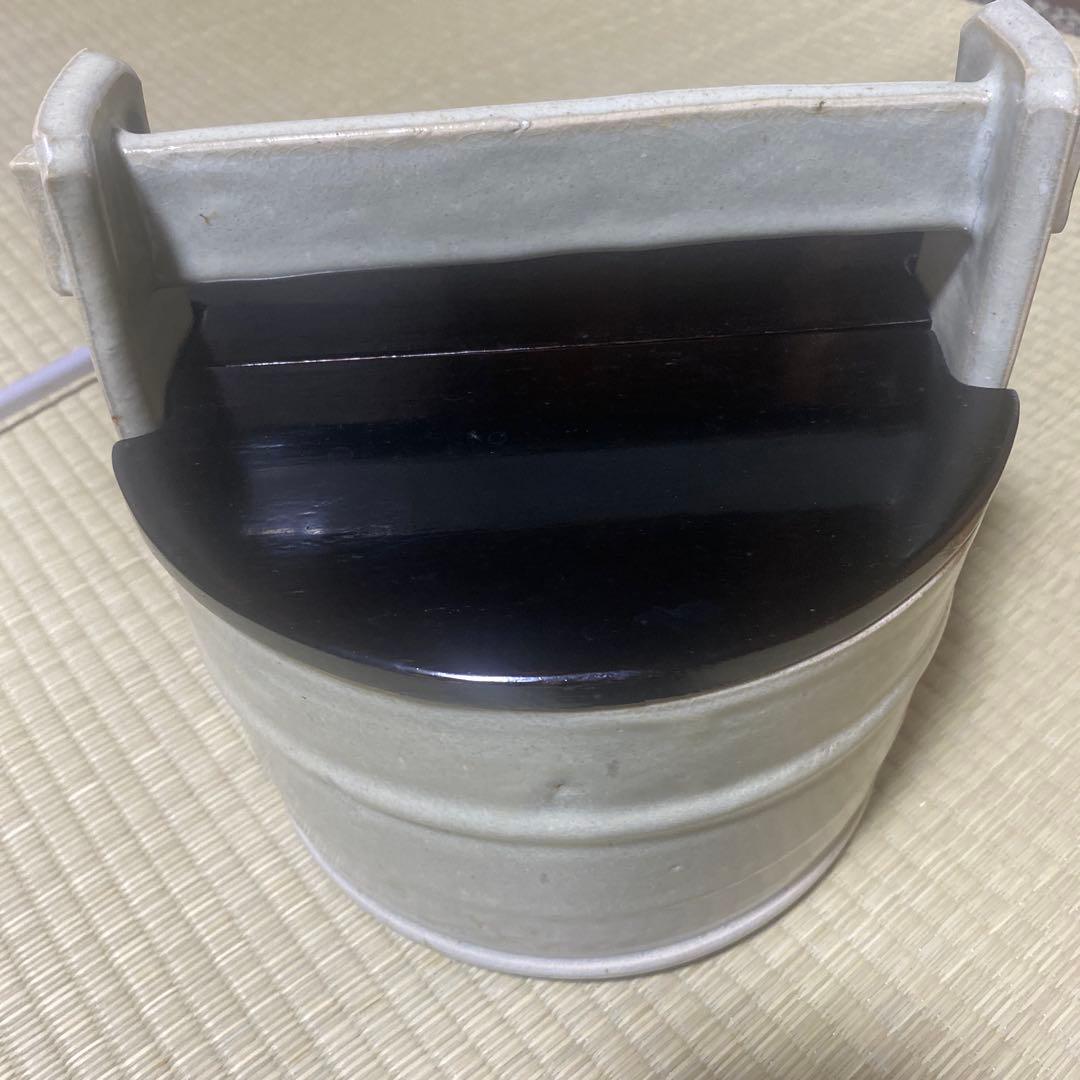 茶道具　皆具　赤膚焼　二楽