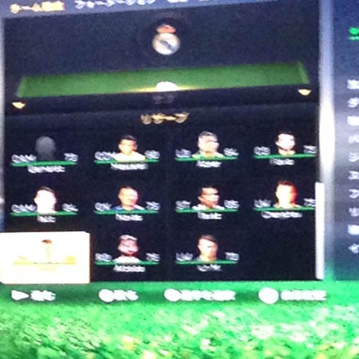 fifa15の、レアルマドリードの、セーブデータです