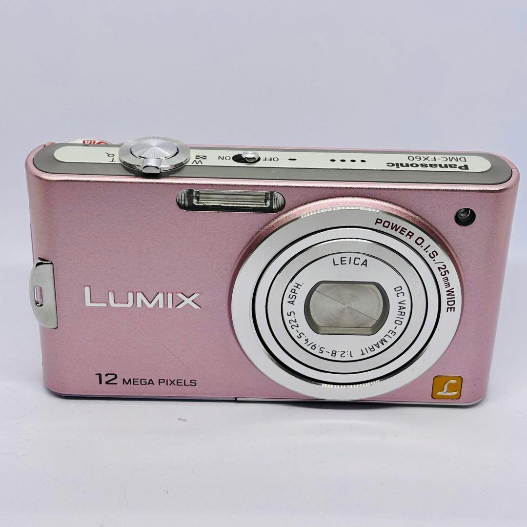 パナソニックデジカメLUMIX DMC-FX 60 ピンク