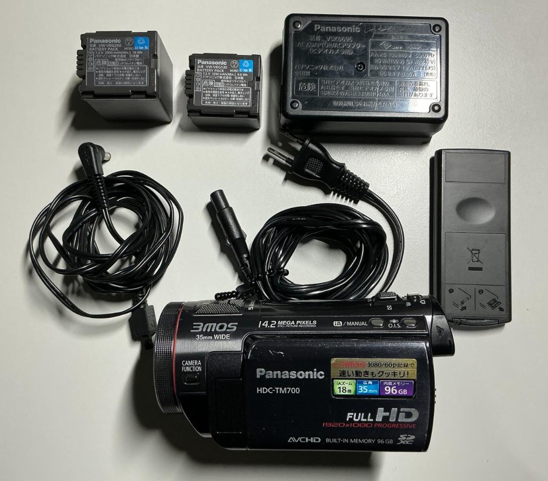 Panasonic HDC-TM700 デジタル ハイビジョンビデオカメラ