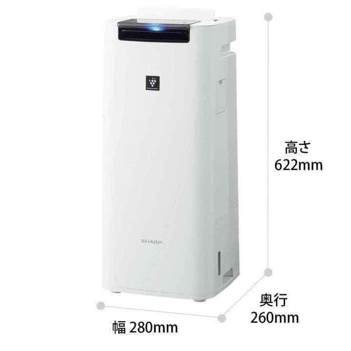SHARP プラズマクラスター25000　KI-RS40-W ホワイト