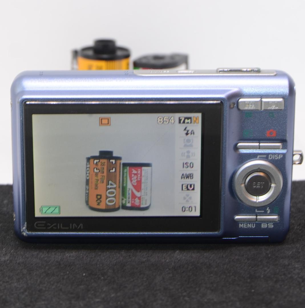 CASIO EXILIM EX-Z77 ブルー (動作確認済)