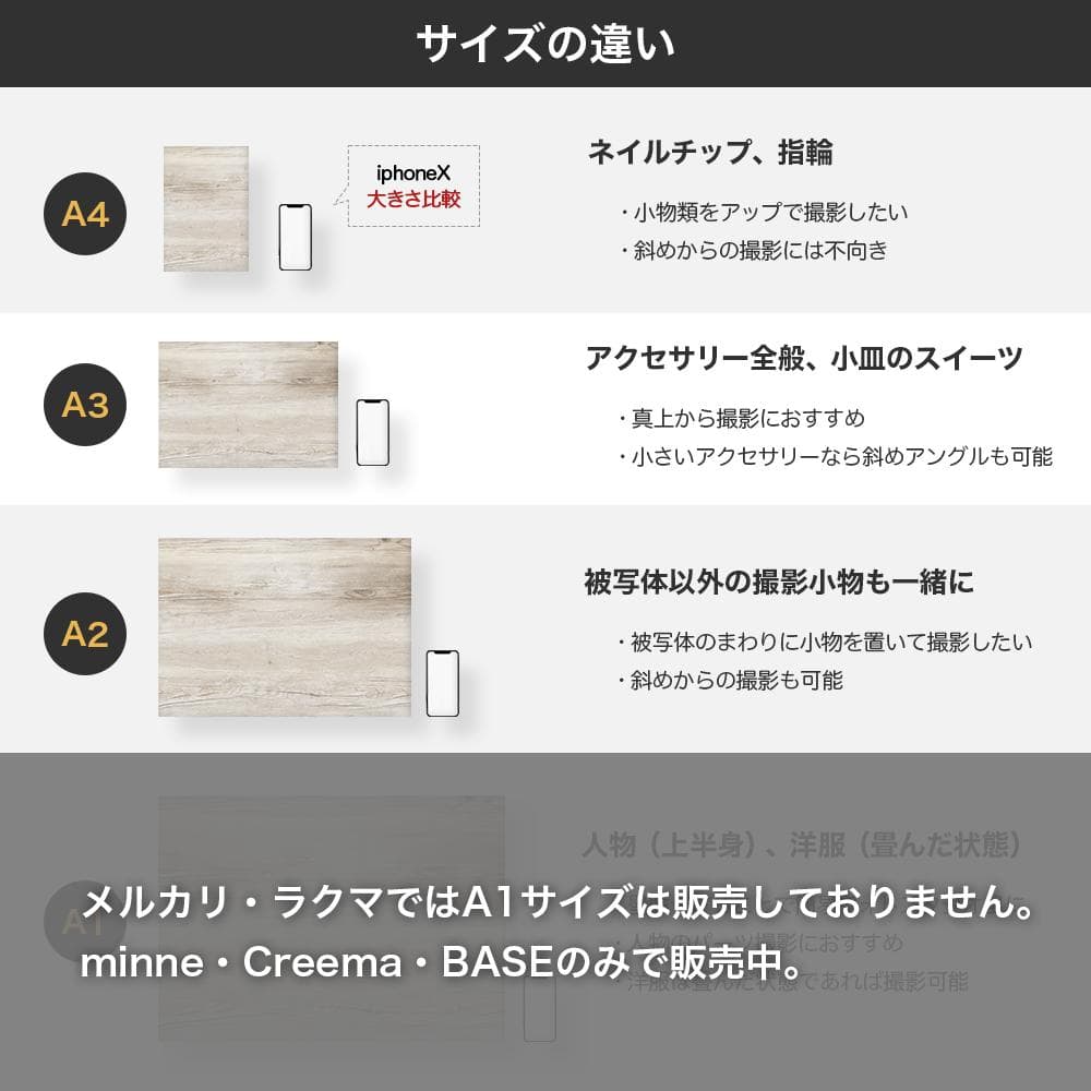 【撮影背景シート】A2 コンクリ5種セット by CheeseGENIC