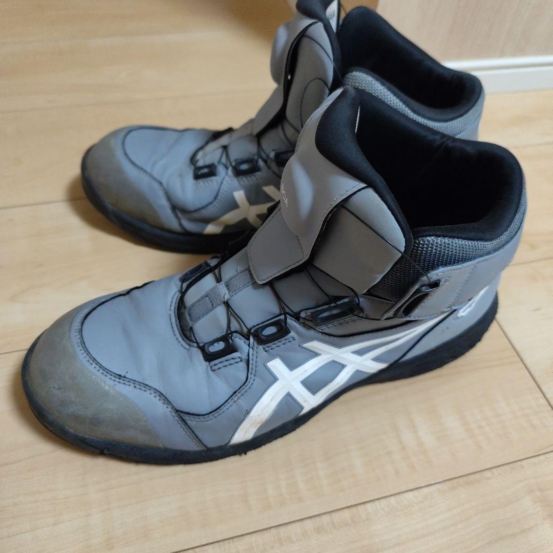 ✨️本日限り✨️格安✨️ASICS BOA安全靴 グレー JSAA A