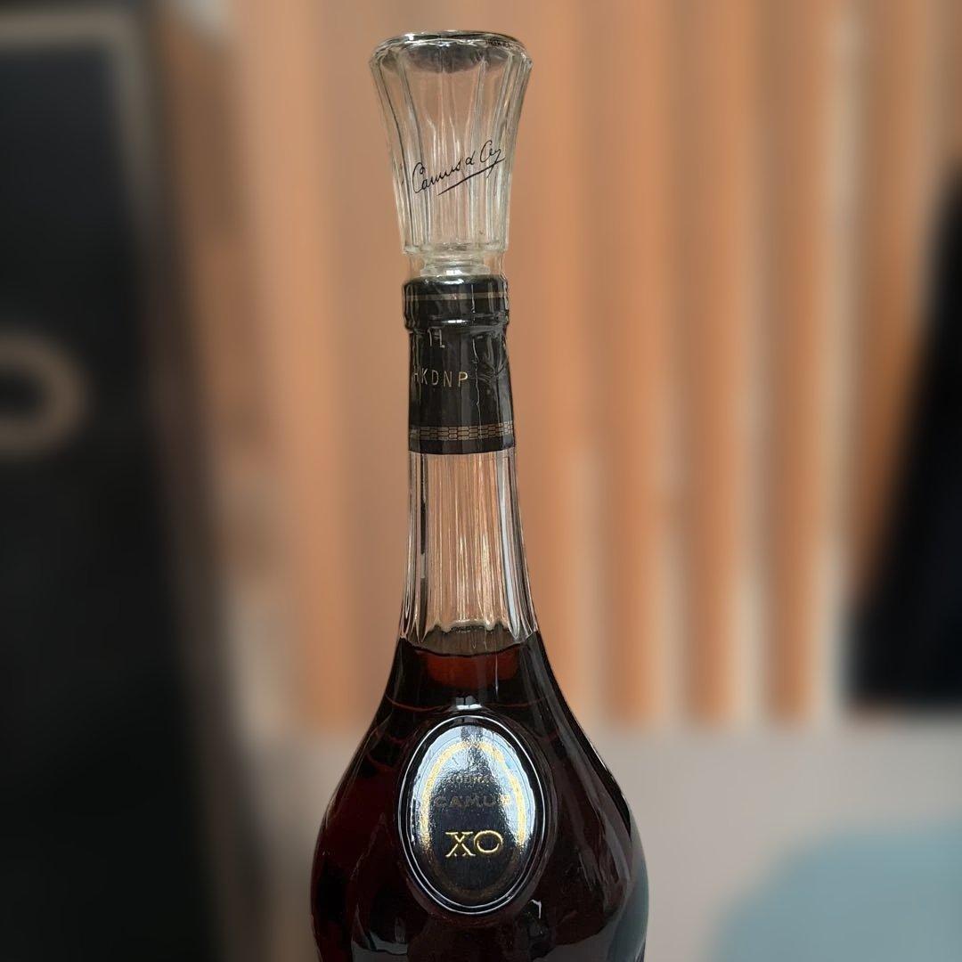 【希少ボトル古酒】ブランデー　未開封　CAMUS XO ロングネック カミュ