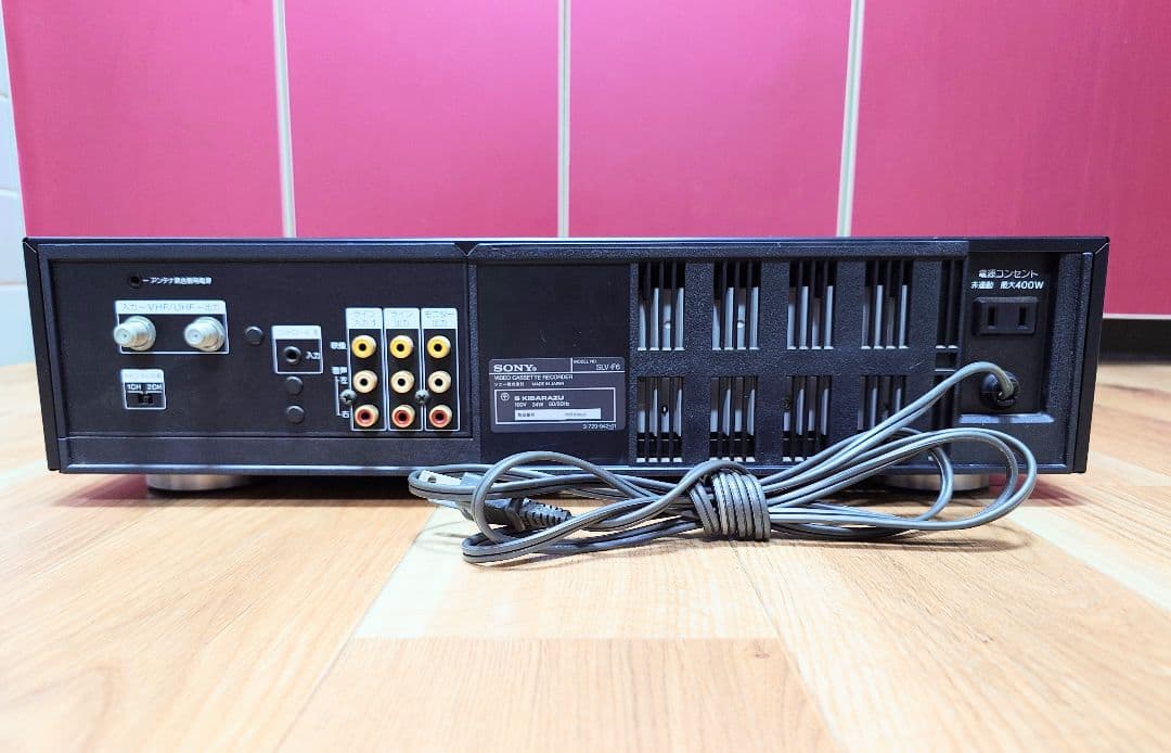 ★【 中古/動作品 】★ SONY SLV-F6/VHS/再生確認済み】