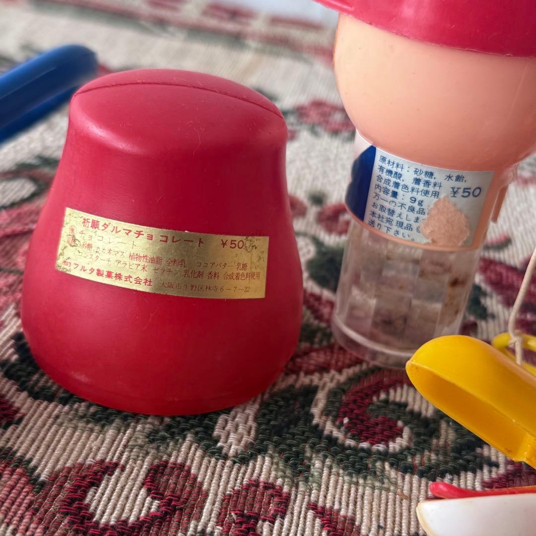 【稀少】昭和レトロ 食玩 おまけ お菓子 容器 まとめ 山口百恵 フルタ カバヤ