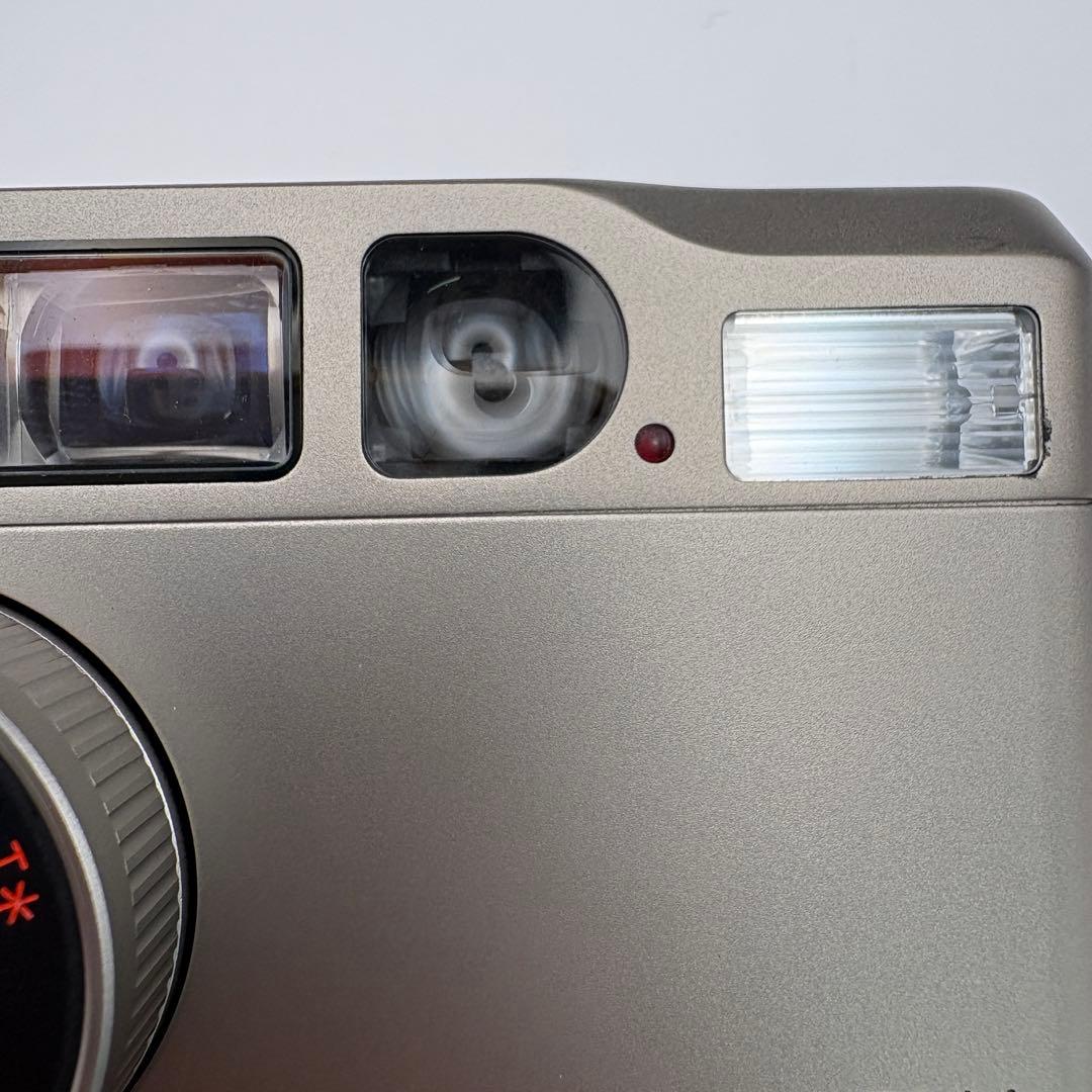 【極美品】動作確認済　CONTAX T2 コンパクトフィルムカメラ　シルバー
