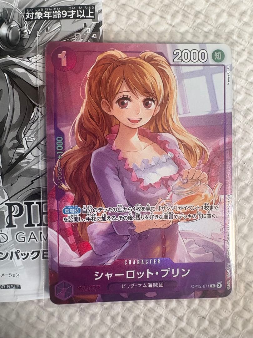 【24時間以内発送】シャーロットプリン パラレル