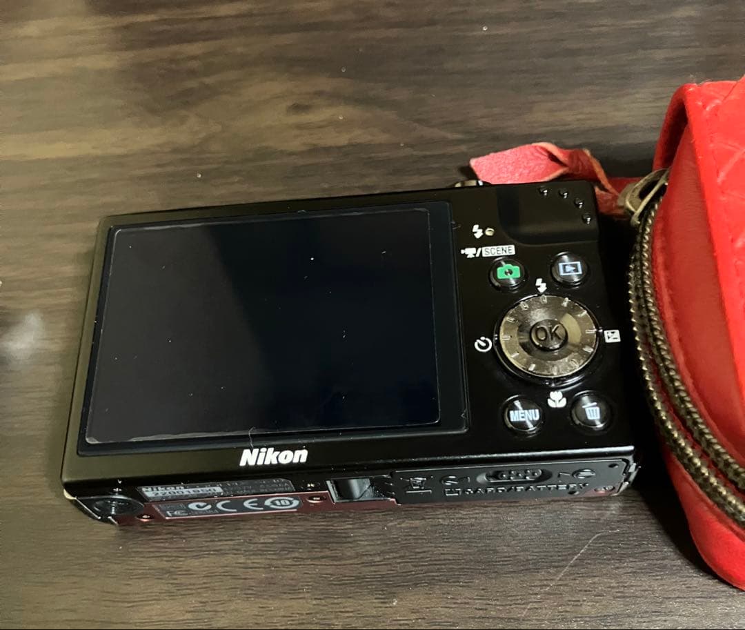 Nikon COOLPIX S640 レッド　ニコン　赤　デジカメ