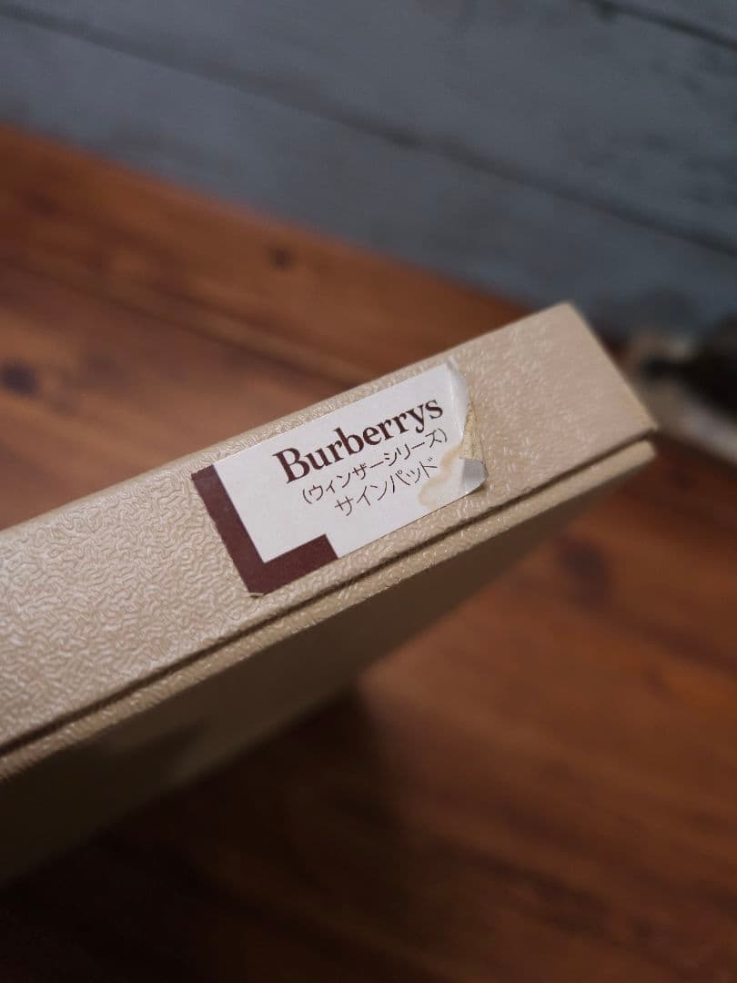ヴィンテージ BURBERRYS バーバリー ウインザーシリーズ サインパッド