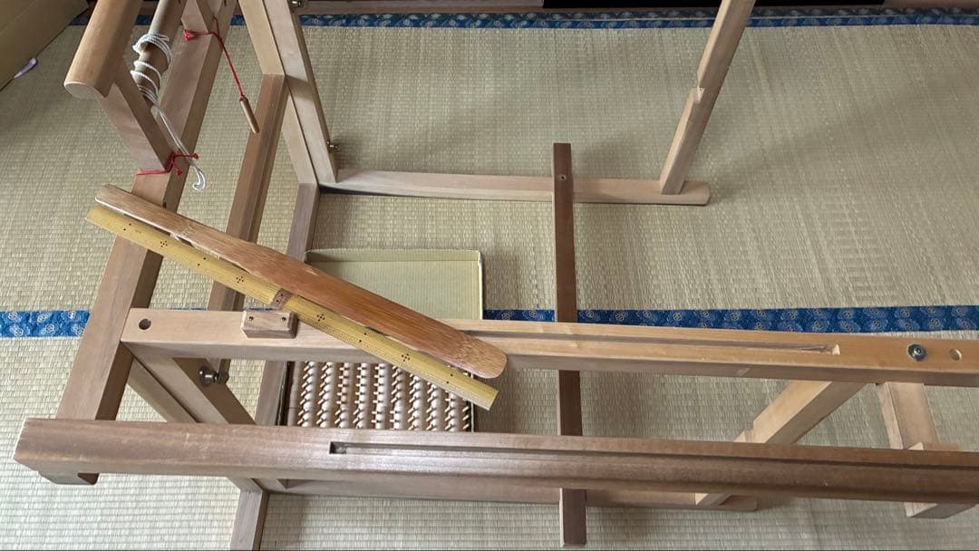 組紐用組台　高台　雅流　ヘラ、竹定規付き　 2種類のピン2箱