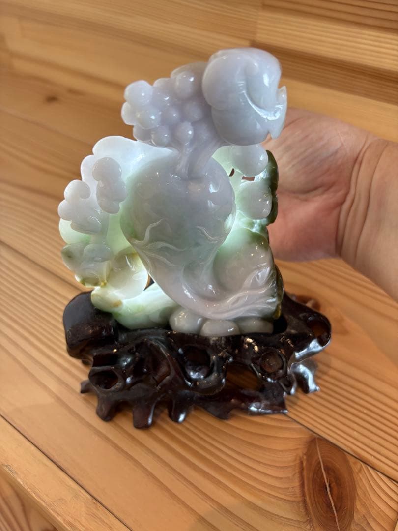 翡翠　置物