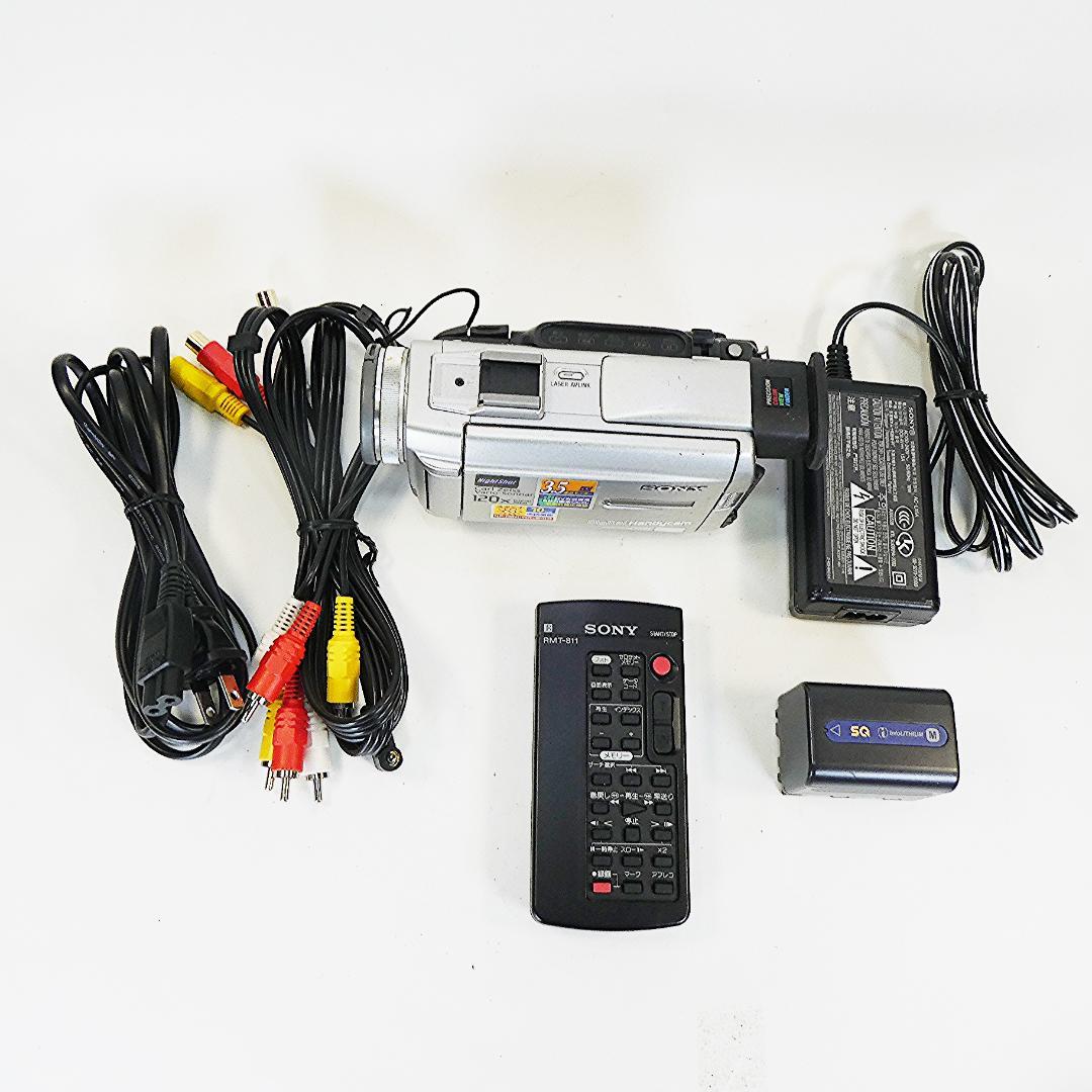 ソニー DCR-TRV8 【動作良好】MiniDV ビデオカメラ　ダビングに最適