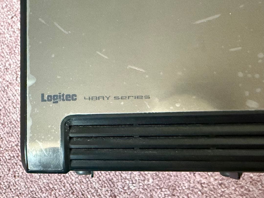 Logitec 4BAYハードディスクケースLHR-4BNHEU3中古