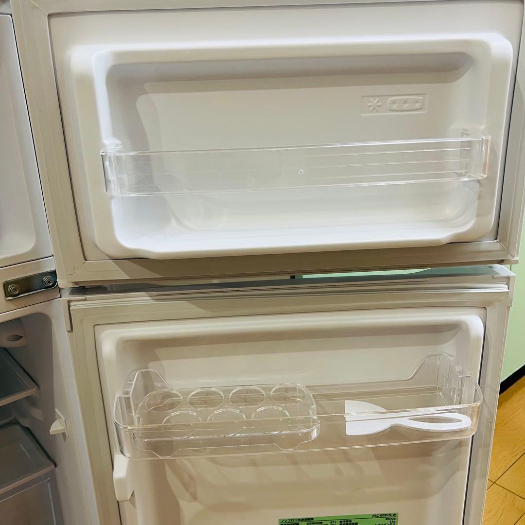 冷蔵庫 87L アイリスオーヤマ 2024年製 PRC-B092D
