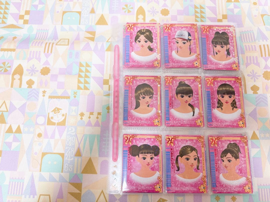 オシャレ魔女ラブandベリー カード　2007春さくら セミコンプ