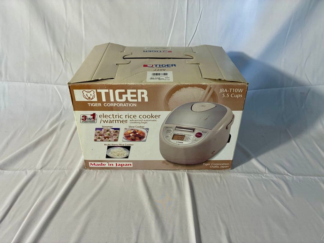 ③【新品】　M34 TIGER JBA-T10W 炊飯器 220V 海外モデル