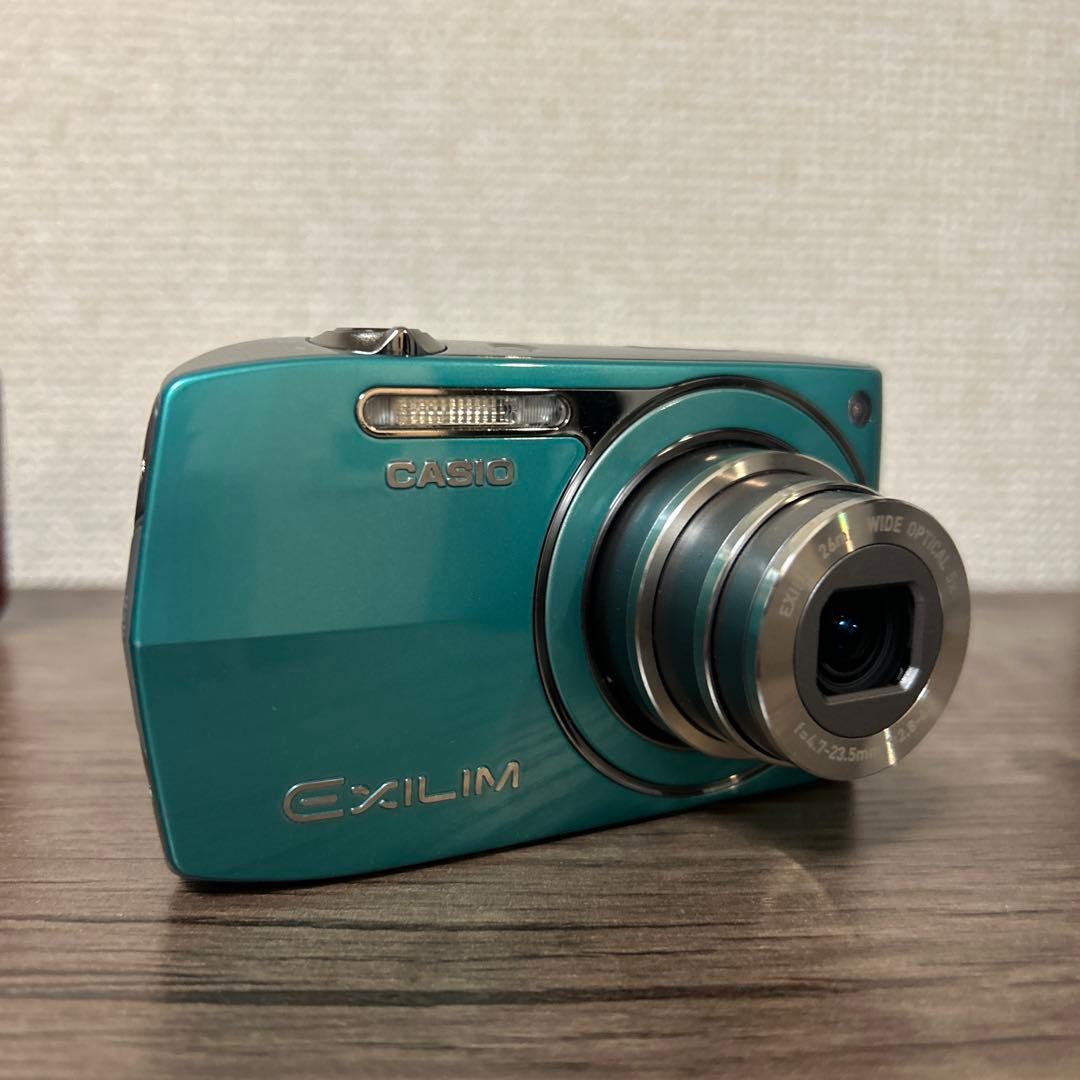 CASIO EXILIM EX-Z2300 デジタルカメラ グリーン（ブルー）