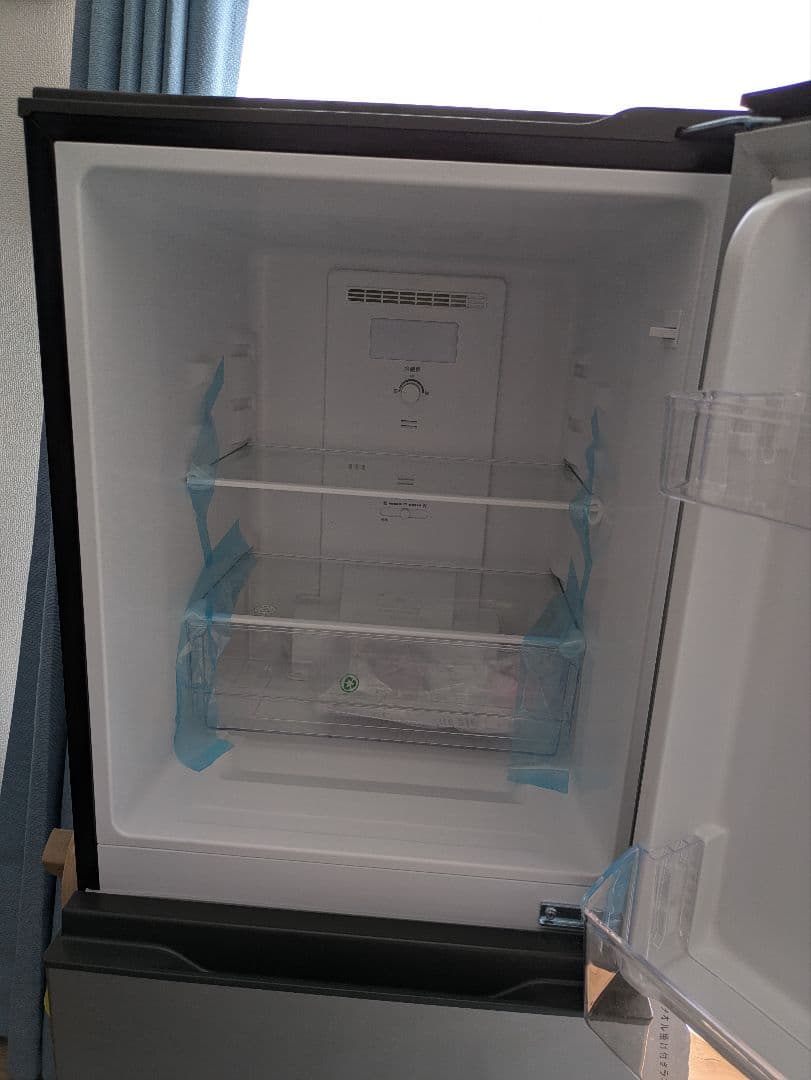 シルバー冷蔵庫 約200L 未使用に近い