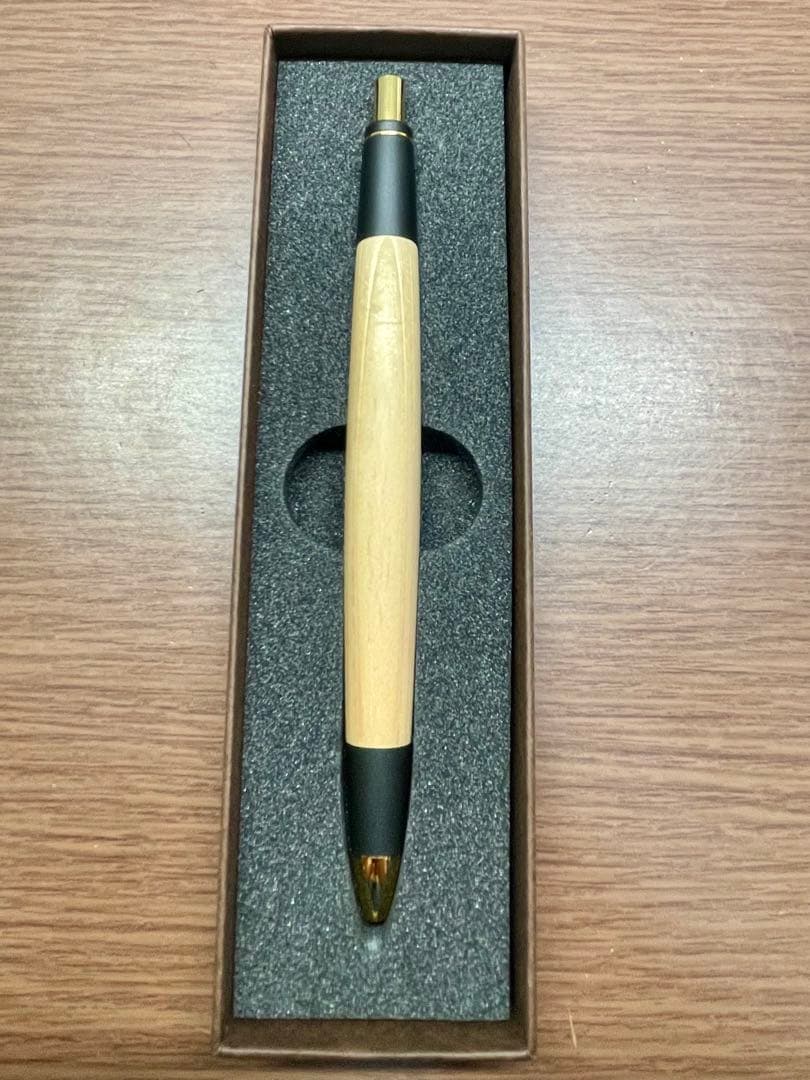 ボナンペン 富士霊峰ひのき 真鍮金具 シャーペン