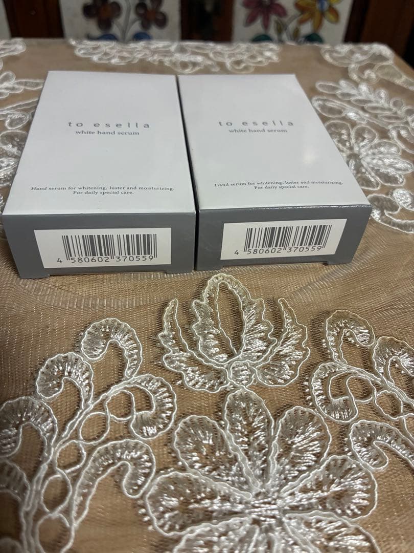 to esella ホワイトハンドセラム 2本セット 20ml